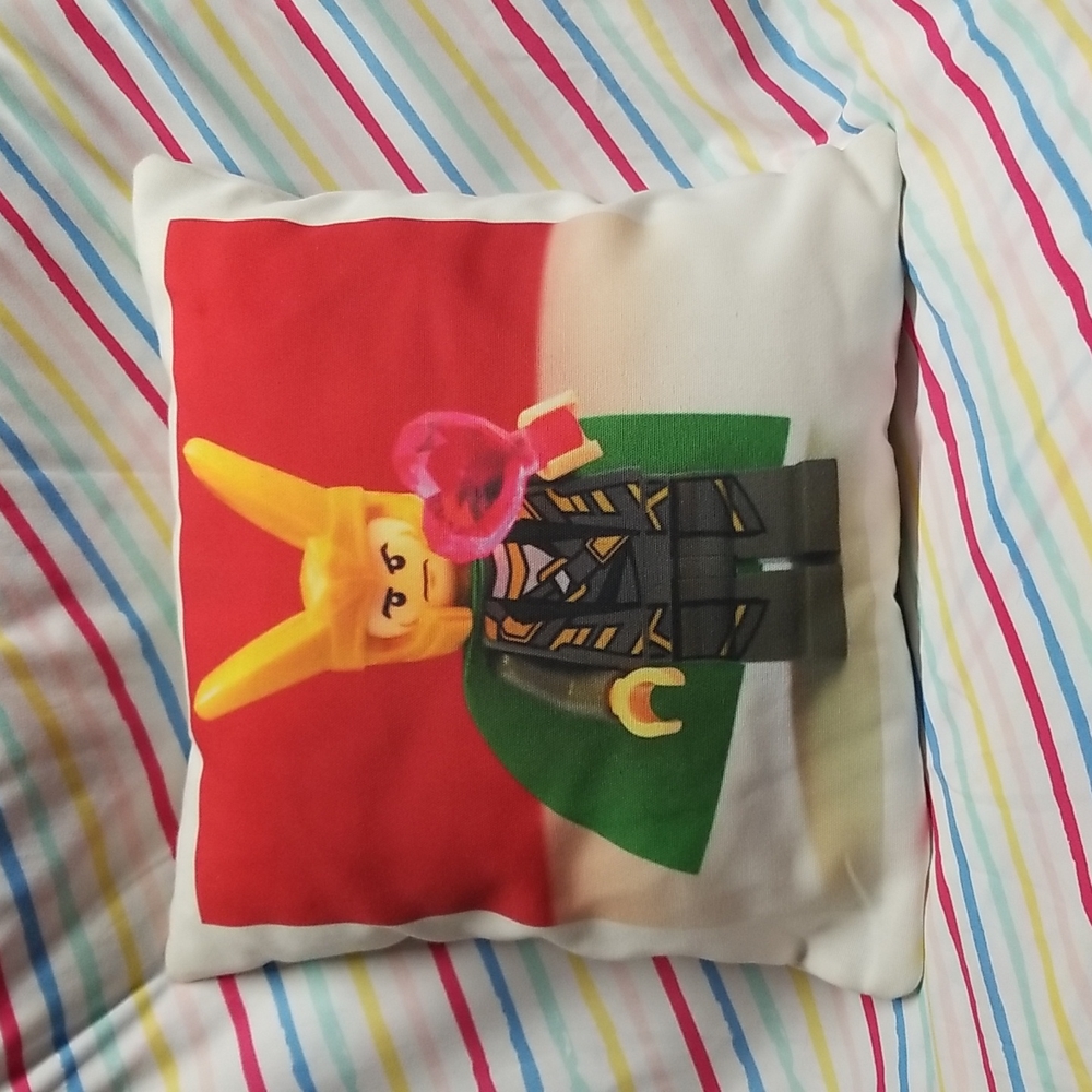 NEW Lego Loki Disney 18x18 Pillow